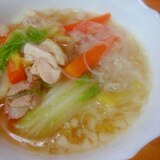 寒い日に最適★白菜スープ